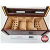 Image 3 : CIGARS Store Display Humidor (9"H x 18"W x 9"D)