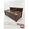 Image 7 : CIGARS Store Display Humidor (9"H x 18"W x 9"D)