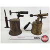 Image 3 : Antique Blow Torches (2) (Tallest Measures : 9-1/2"H)