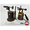 Image 5 : Antique Blow Torches (2) (Tallest Measures : 9-1/2"H)