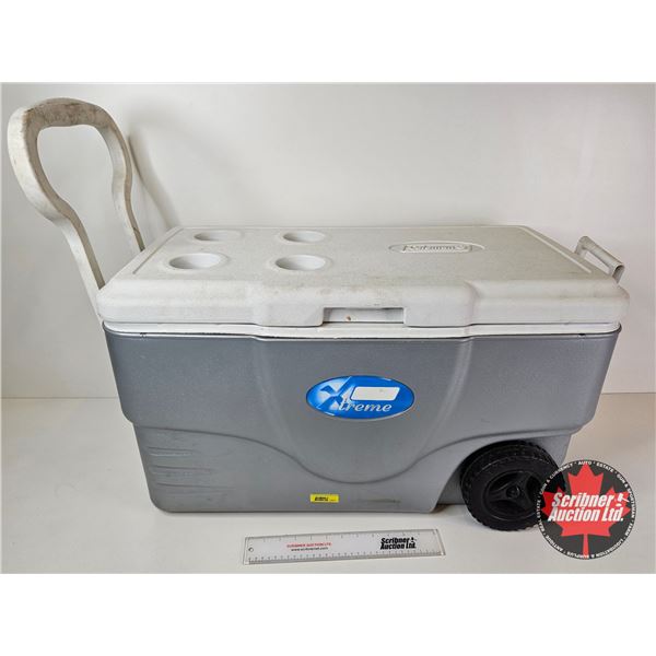COLEMAN Extreme 2 Wheel Cooler  (Measures : 17"H x 29"W x 15"D)