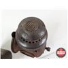 Image 5 : Antique Carriage Lamps (2) (Frames Only/Decor Pieces) (Each Measures : 7-1/2"H)
