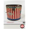 Image 3 : "Blue & White Brand" Coffee Pail (Measures : 6"H x 7-1/2"Dia)