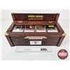 Image 1 : CIGARS Store Display Humidor (9"H x 18"W x 9"D)