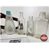Image 10 : Antique Apothecary Bottles (38) w/ Vintage Glass Bottle Paint Sprayer
