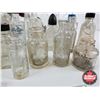 Image 2 : Antique Apothecary Bottles (38) w/ Vintage Glass Bottle Paint Sprayer