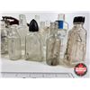 Image 5 : Antique Apothecary Bottles (38) w/ Vintage Glass Bottle Paint Sprayer