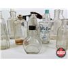 Image 6 : Antique Apothecary Bottles (38) w/ Vintage Glass Bottle Paint Sprayer