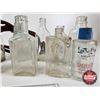 Image 8 : Antique Apothecary Bottles (38) w/ Vintage Glass Bottle Paint Sprayer