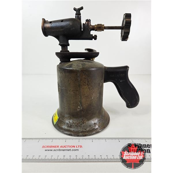 Antique Craftsman Tool Blow Torch (Measures : 10"H)