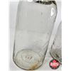 Image 4 : Canning Jars (3) :  - Kerr - Drey - Improved Gem (Tallest Measures : 9-1/2"H)