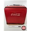 Image 4 : Vintage Coca-Cola Picnic Cooler (c. 1957) (Rusted Bottom) (Measures : 17"H x 17"W x 13"D)
