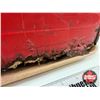 Image 5 : Vintage Coca-Cola Picnic Cooler (c. 1957) (Rusted Bottom) (Measures : 17"H x 17"W x 13"D)