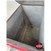 Image 8 : Vintage Coca-Cola Picnic Cooler (c. 1957) (Rusted Bottom) (Measures : 17"H x 17"W x 13"D)