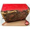 Image 9 : Vintage Coca-Cola Picnic Cooler (c. 1957) (Rusted Bottom) (Measures : 17"H x 17"W x 13"D)
