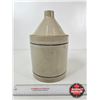 Image 2 : Pottery Jug (Blue & White Strips) (Measures : 12"H)