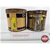 Image 3 : OGDEN'S Tobacco Tins (2) (Largest Measures : 4-1/4"H x 4-1/4"D)