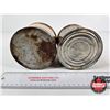 Image 7 : OGDEN'S Tobacco Tins (2) (Largest Measures : 4-1/4"H x 4-1/4"D)