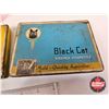 Image 2 : Black Cat Cigarette Tins (3) (All Measure : 3/4"H x 6"W x 4-1/4"D)