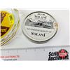 Image 2 : Tobacco Tins (2) w/ Baren-Brauerei Ashtray