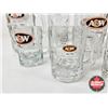 Image 3 : A&W Root Beer Mugs (10) - (2) 7"H - (2) 5-1/2"H - (5) 3"H - (1) 4-3/4"