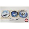 Image 1 : Collector Plates (3) : Airplane Themed