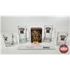 Image 1 : A&W Root Beer Mugs (5)  (Tallest Measures : 7"H)