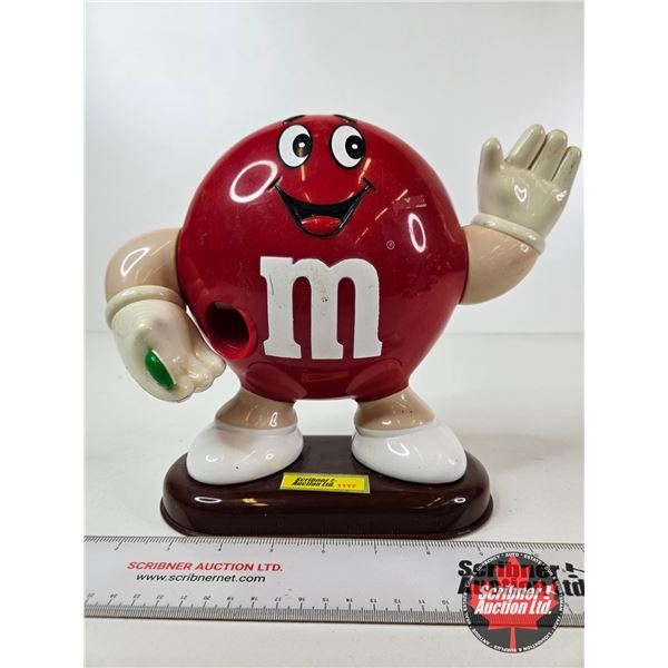 M&M Dispenser (Left Arm Pull To Dispense) (Measures : 9"H)