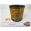 Image 1 : Red Head Grease Tin (Measures : 6-1/4"H x 6"Dia)
