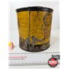 Image 3 : Red Head Grease Tin (Measures : 6-1/4"H x 6"Dia)