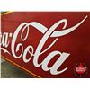 Image 10 : Coca-Cola Ice Chest Cooler on Legs  (NOTE : Painted & Decals) (Measures : 34"H x 60"W x 22"D)