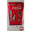 Image 1 : Coca-Cola Nostalgia Cooler Ice Chest  (NOTE : Outer Shell Corner Cracked) (Measures : 35"H x 22"W x 