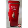 Image 5 : Coca-Cola Nostalgia Cooler Ice Chest  (NOTE : Outer Shell Corner Cracked) (Measures : 35"H x 22"W x 