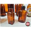 Image 2 : Vintage Amber Bottles (17) : - Pilsner - Pilsner Urquell - Edmonton Export - ETC!
