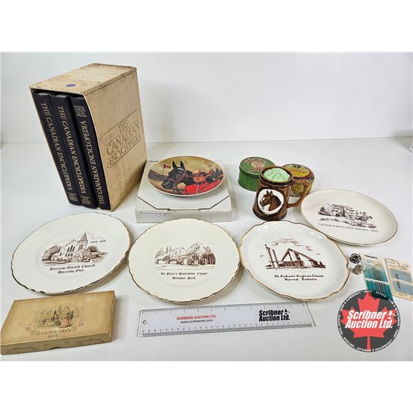 Collector Group :  - Collector Plates - Canadian Encyclopedia - Tins - ETC!