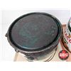 Image 6 : TEXACO Pails (2)  (Tallest Measures : 13"H x 12"Dia)