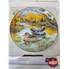 Image 18 : Collector Plates (10) : Edwin M. Knowles China Company w/ (2) Collector Plate Books