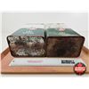 Image 7 : B/A Oil Tins (2) (Both Measure : 11"H x 6-1/4"W x 4-1/4"D)