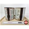 Image 4 : B/A Fros Cop Anti-Freeze Cans (2) (Both Measure : 8"H x 7"Dia)