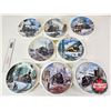 Image 1 : Collector Plates (8) : Hamilton Collection - Trains