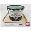Image 1 : B/A Grease Pail (Partial Full) (Measures : 9"H x 12"Dia)