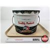 Image 4 : B/A Grease Pail (Partial Full) (Measures : 9"H x 12"Dia)
