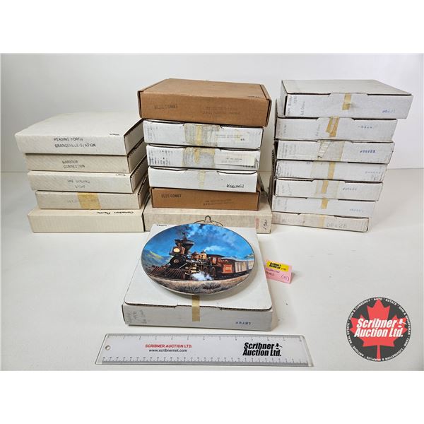 Collector Plates (19) : Train Theme