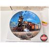 Image 2 : Collector Plates (19) : Train Theme