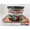 Image 4 : B/A All Purpose Farm Grease Pail w/ Lid (Measures : 9"H x 12"Dia)