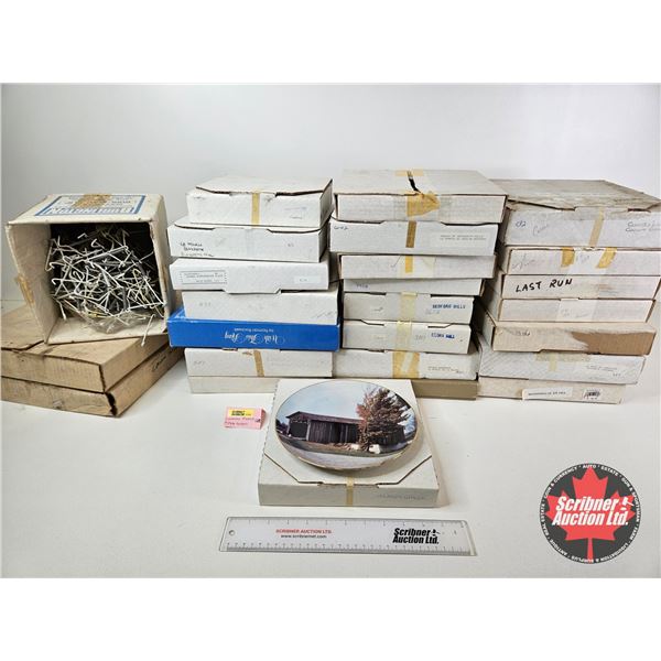 Collector Plates (25) Variety w/ Plate Hangers