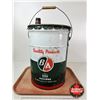 Image 4 : B/A 5 Gallon Pail w/ Spout (Measures : 15-3/4"H x 12"Dia)