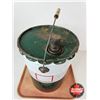 Image 6 : B/A 5 Gallon Pail w/ Spout (Measures : 15-3/4"H x 12"Dia)