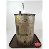 Image 5 : B/A Peerless 5 Gallon Pail w/ Spout (Measures : 16"H x 12"Dia)