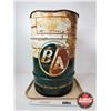 Image 2 : B/A Grease Drum (Measures : 23"H x 15"Dia)